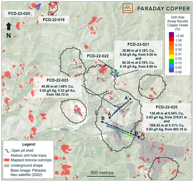 Faraday Copper Corp., Tuesday, May 16, 2023, Press release picture